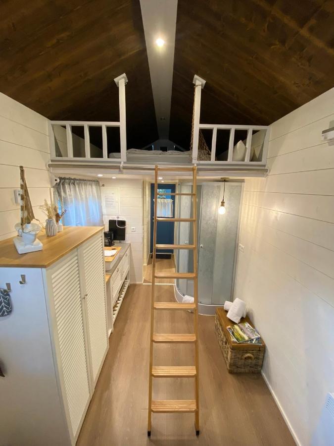 Tiny House Ems Im Pier9 Tiny House Hotel Hamm  Bagian luar foto