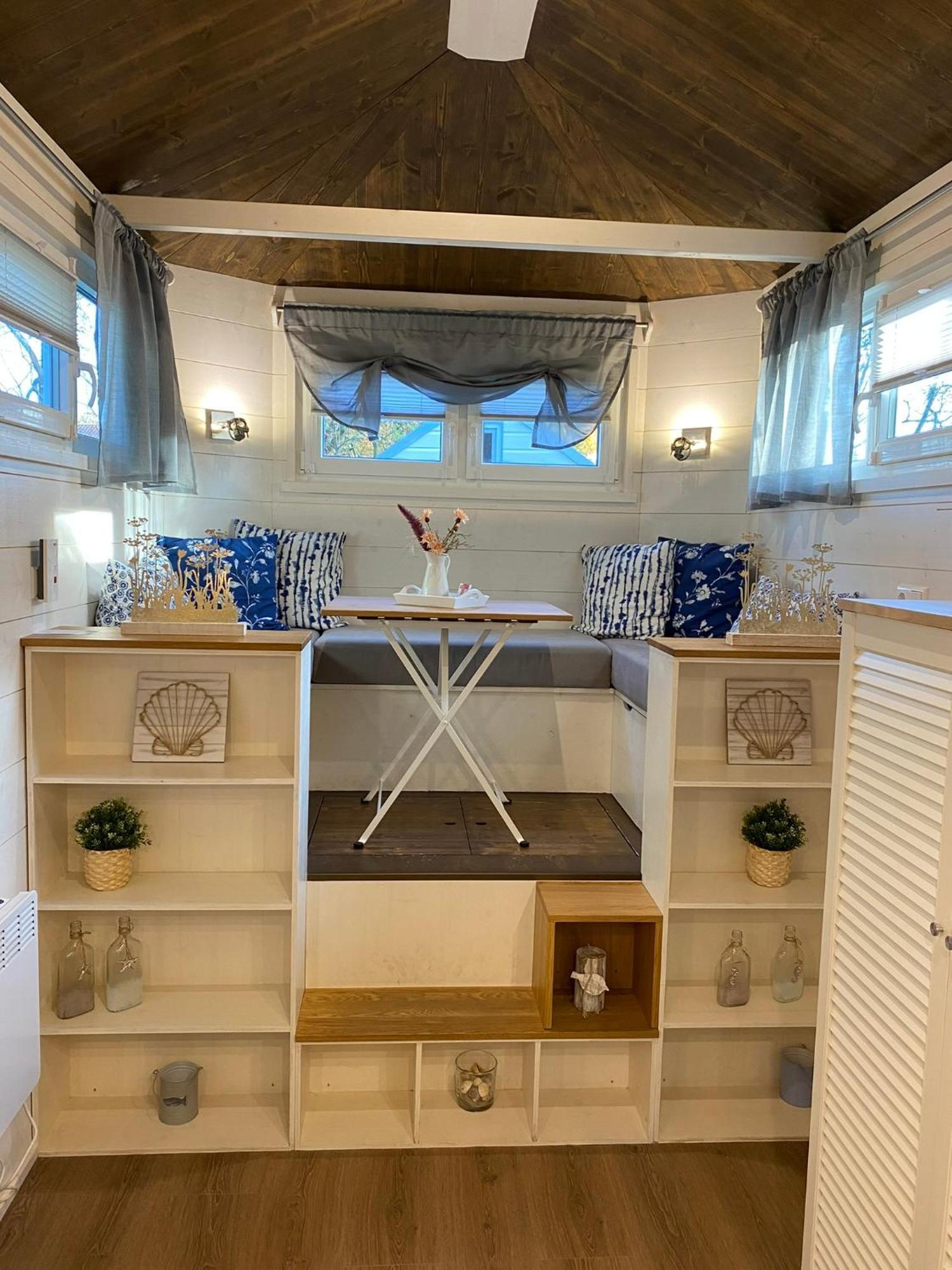 Tiny House Ems Im Pier9 Tiny House Hotel Hamm  Bagian luar foto